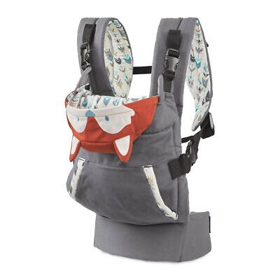#ad Cuddle up Ergonomic Hoodie Baby Carrier 2 Position 12 40lb Gray Fox $38.41