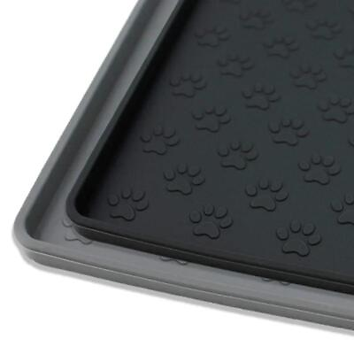 #ad Pet Placemat Dog Food bowl Mat Cat Feed Mat Drinking Feeding Silicone Waterproof $19.99