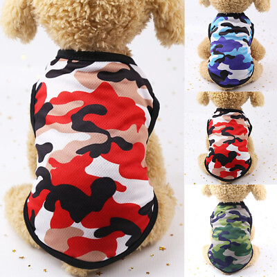 Pet Dog Clothes Puppy T Shirt Clothing For Small Dogs Puppy Chihuahua Vest Plaid $3.09