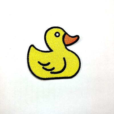 #ad Yellow Duck Patch Duckling Kids Cartoon Artwork Emblem for DIY Iron on Clothes $3.99