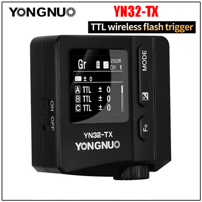 #ad YONGNUO YN32 TX TTL 2.4G Wireless Flash Trigger Transmitter For Micro SLR Camera $52.25