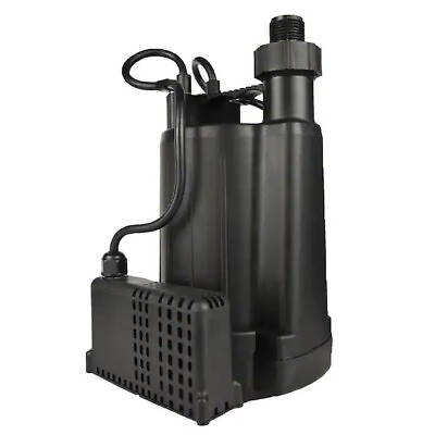 #ad Everbilt 1 3 HP Automatic Utility Pump 1004 181 630 $79.95