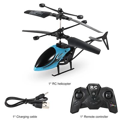 #ad Helicopter Rc Control Remote Mini Toy 2 Channels Toy For Kids Christmas Gift $38.83