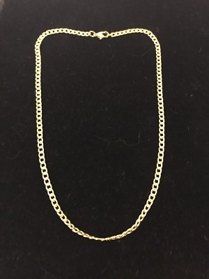 #ad Classic Gold Yellow Gold NECKLACE Ships N 24h $59.40