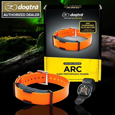 #ad Dogtra ARC HANDSFREE PLUS Extra Dog Collar Receiver or Replacement with Square $149.99