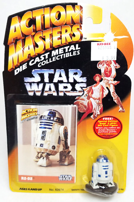 #ad STAR WARS Collectors Set Action Masters Die Cast Metal R2 D2 1994 Kenner MOC $8.99