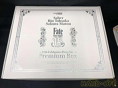 #ad Fate stay night 15th Celebration Project Dress Ver. Premium Box 1 7 Figure New $408.50