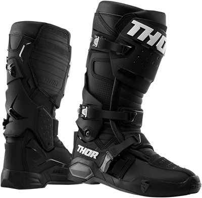 #ad Thor Black Radial Boots Size 8 3410 2254 $249.95