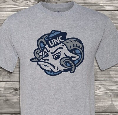 #ad North Carolina Tarheels RAM UNC Soft Unisex Shirts Soft Fast Shipping $14.99