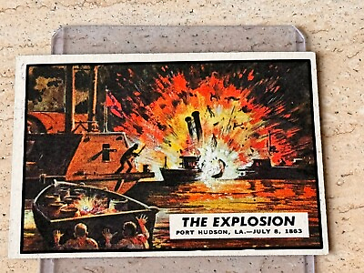 #ad 1962 Topps Civil War News #49 The Explosion VG EX $6.75