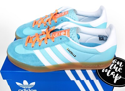 #ad Adidas Originals Gazelle Indoor Preloved Blue Gum UK 3 4 5 6 7 8 US HQ9017 New GBP 179.95