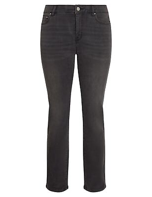 #ad Womens Jeans Blue Cropped Cotton Pants Comfort Waist Fashion ROCKMANS $13.24