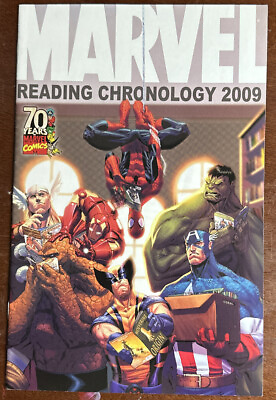 #ad Marvel Reading Chronology 2009 Marvel 2009 BAGGED BOARDED $7.99