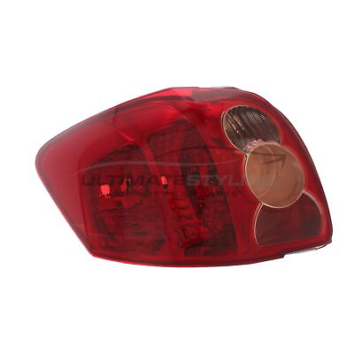#ad Rear Light Fits Toyota Auris 2007 2010 Hatchback Europe Type Tail Passenger Side GBP 66.55