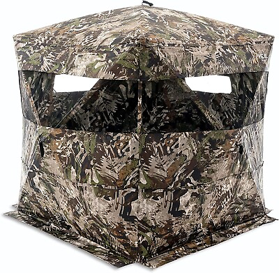 #ad VEIL CAMO VC180 3 Person Hub Blind with Panoramic Windows – DEER amp; TURKEY $99.99