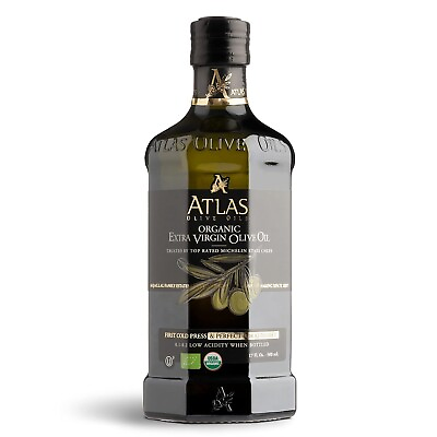 #ad Atlas Organic Cold Pressed Moroccan Extra Virgin Olive Oil Polyphenol Rich $23.79
