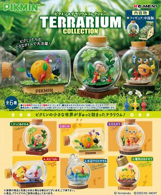 #ad Pikmin Terrarium Collection Box 6 Types Complete set Re Ment Rement Japan sealed $75.00