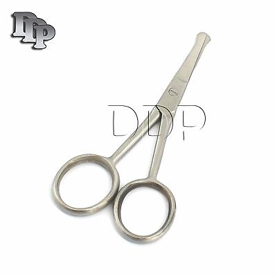 Ball Nose Safety Dog Grooming Scissors Ears Eyes Paws Blunt End Cutting $6.27