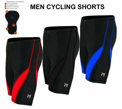 #ad Men#x27;s Cycling Shorts Padded MTB Mountain Biking Lycra Bicycle Coolmax Road Bike $13.99