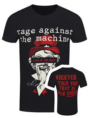 #ad 2 sides Land of The Free Rage Against the Machine Shirt Unisex S 5XL NE2060 $42.74