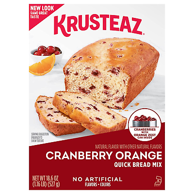 #ad Cranberry Orange Quick Bread Mix Made with Real Cranberries amp; Orange Zest 18.6 $75.96