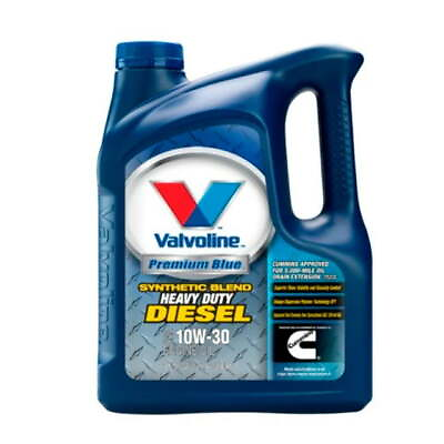 #ad Valvoline Premium Blue Synthetic Blend 10W 30 Heavy Duty Diesel Engine Oil 1 GA $28.91