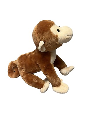 #ad Fiesta Toys Cute Brown Monkey 15quot; Plush Stuffed Animal $9.20