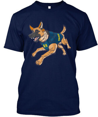 #ad Police k 9 german shepherd dog bulletpro T Shirt $21.79