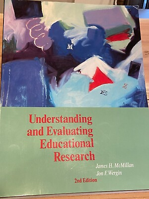 #ad Understanding and Evaluating Educational Research 2nd Ed. BRAND NEW A160 NN $8.88