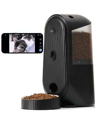 #ad Automatic Cat Feeder 2 in 1 Automatic Dog Feeders with Camera and Audio Sup... $70.61
