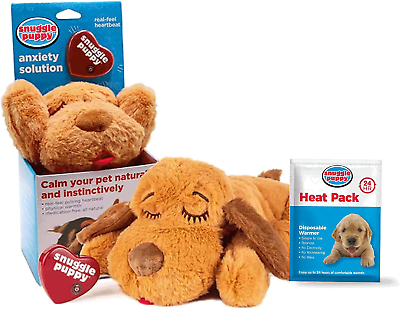 #ad Original Snuggle Puppy Heartbeat Stuffed Toy for Dogs. Pet Anxiety Relief and Ca $65.99