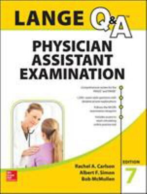 #ad LANGE Qamp;a Physician Assistant Examination Seventh Edition Paperb $8.81