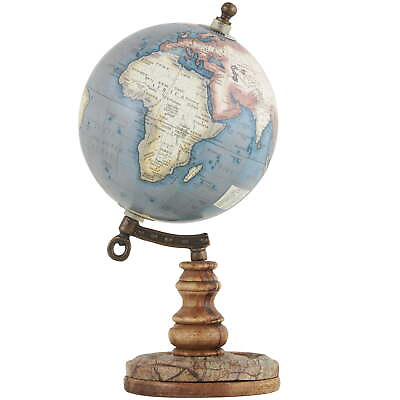 #ad 5quot; Brown Globe with Wood Base $17.59