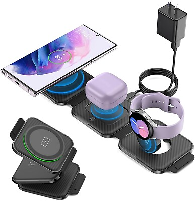 #ad Lopuion Fast Foldable Travel Pocket Wireless Charger for Samsung Android Phone $39.99