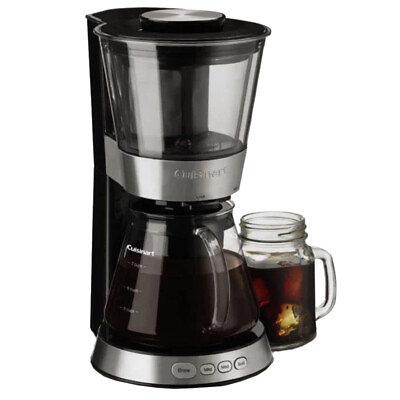 #ad Cuisinart Automatic Cold Brew Coffeemaker with 7 Cup Glass Carafe $34.95