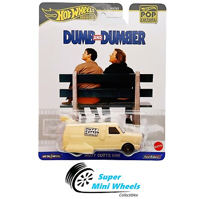 #ad Hot Wheels Premium Pop Culture Mutt Cutts Van Dumb and Dumber $12.98