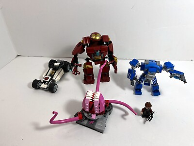 #ad LEGO Heroes LOT: Mech only 76125 Hulkbuster 76031 car 76030 monster 76081 $64.00