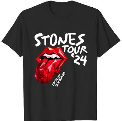 #ad The Rolling Stones Hackney Diamonds Tour 2024 T Shirt $13.99