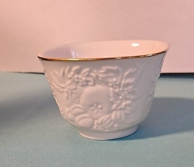 #ad Lenox Fruits Of Life Treat Bowl 4.25quot;×3quot; Made In Malaysia $9.00