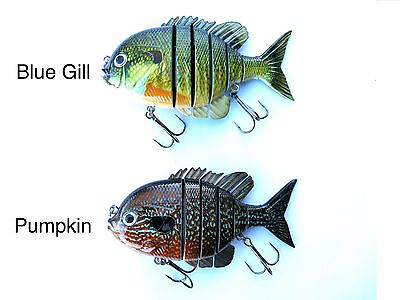 #ad Blue Gill Fishing Lure For large Mouth Bass Stripers Musky and Pike $9.00