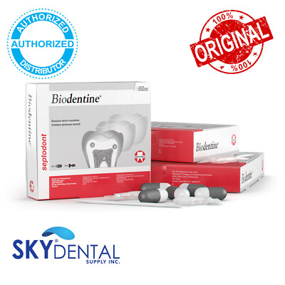 #ad Biodentine Bioactive Dentin Sub Septodont 15 capsules 01C0600 EXP:08 2025 $249.99