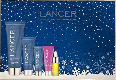 #ad Lancer Dermatologist Developed Skincare Holiday Box 5 Products. Free Shipping $99.00