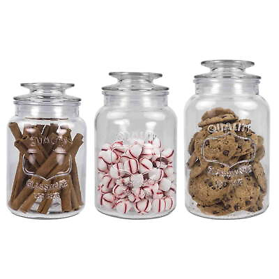 #ad 3 Piece Canister Set with Lid $21.43