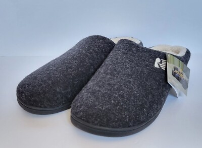 #ad RockDove Mens Slippers Size L 11 12 EUR 44 45 Memory Foam Slip On Gray $16.96
