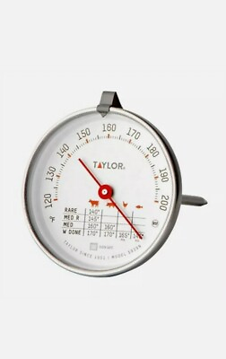#ad Taylor Precision Products Classic Style Meat Dial Thermometer 5939N 3quot; dial $9.99