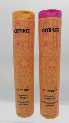 #ad Amika Normcore Signature Shampoo and Conditioner 10 oz Duo $39.95
