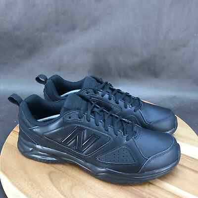#ad New Balance 623 Tennis Shoes Mens Size 14 D Black Leather Low Top Lace Up $59.99
