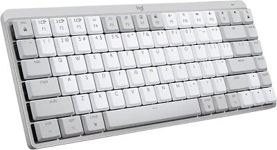 #ad Logitech MX Mechanical Mini for Mac Wireless Keyboard Tactile Quiet Keys Grey $82.99