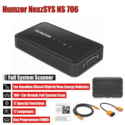 #ad Humzor NexzSYS NS706 OBD2 Scanner Full System Car Diagnostic Tool Code Reader $148.95