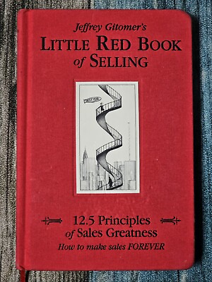 #ad Little Red Book of Selling Jeffrey Gitomer Learn to Sell Business Self Help 2016 $10.00